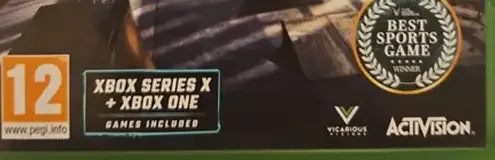 Tony Hawk's Pro Skater 1 + 2, the PEGI square on its front