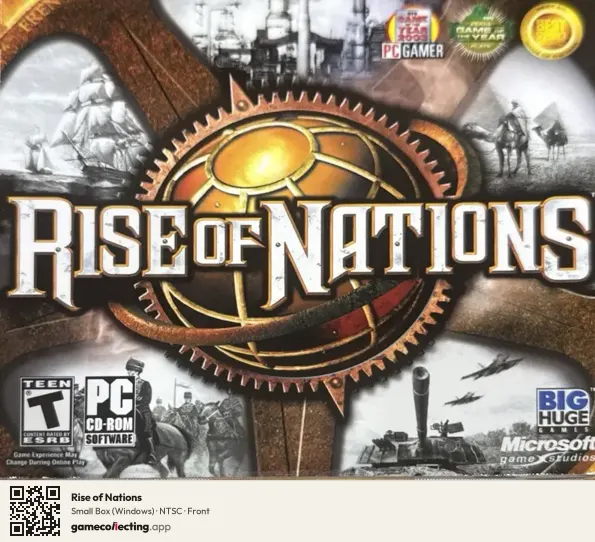 Rise of Nations Computer, NTSC box front