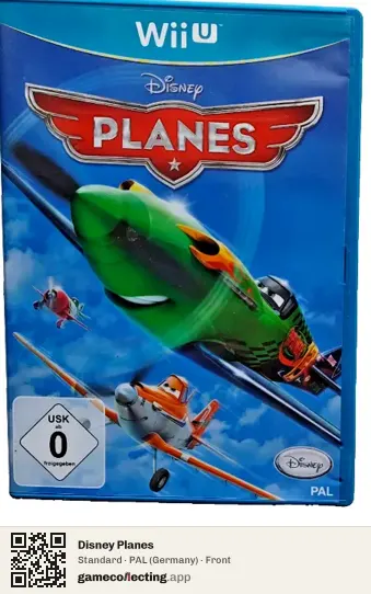 Disney Planes Nintendo Wii U, Germany box front