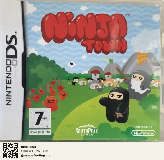 Ninjatown Nintendo DS, PAL box front