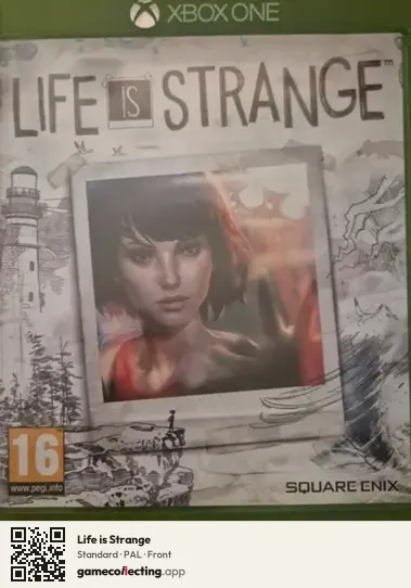 Life is Strange Xbox One, PAL box front