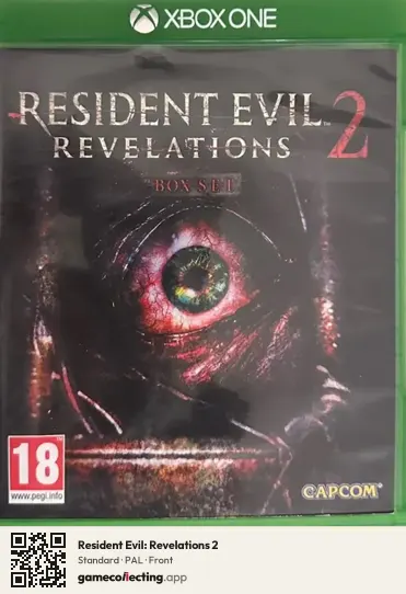 Resident Evil: Revelations 2 Xbox One, PAL box front