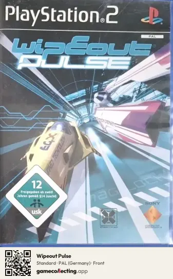 Wipeout Pulse PlayStation 2, Germany box front