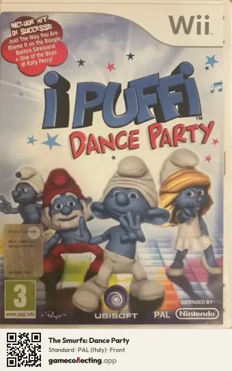 The Smurfs: Dance Party Nintendo Wii, Italy box front