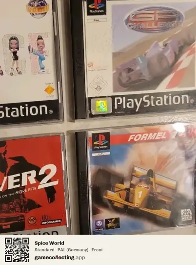 Spice World PlayStation, Germany box front