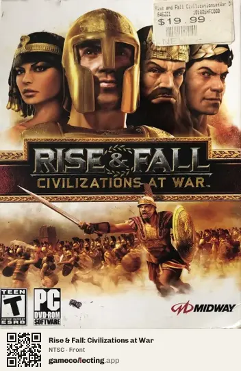 Rise & Fall: Civilizations at War Computer, NTSC box front