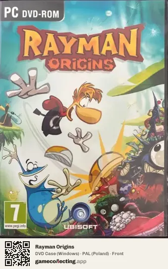 Rayman Origins Computer, Poland box front