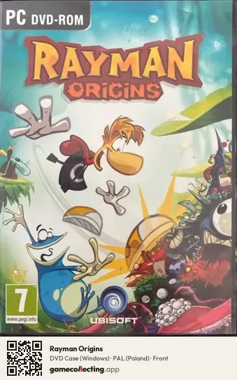 Rayman Origins Computer, Poland box front