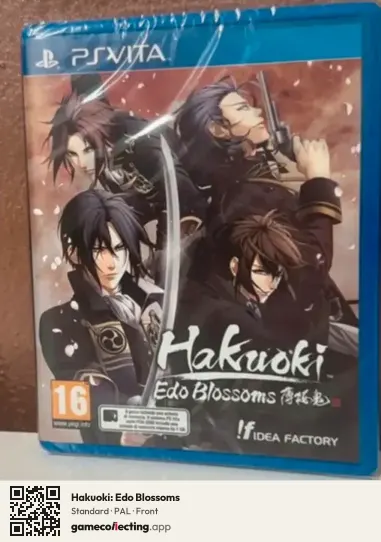 Hakuoki: Edo Blossoms PlayStation Vita, PAL box front