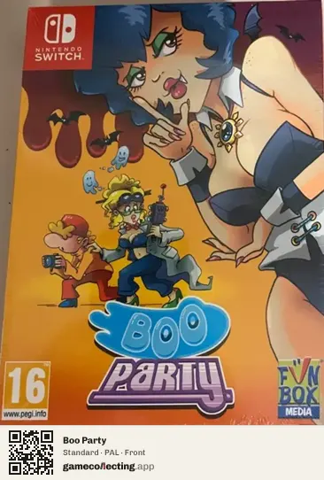Boo Party Nintendo Switch, PAL box front