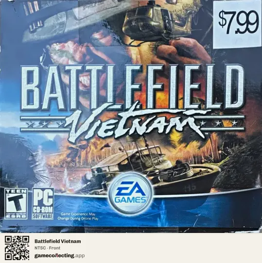 Battlefield Vietnam Computer, NTSC box front