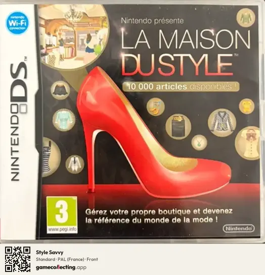 Style Savvy Nintendo DS, France box front