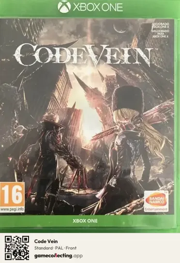 Code Vein Xbox One, PAL box front