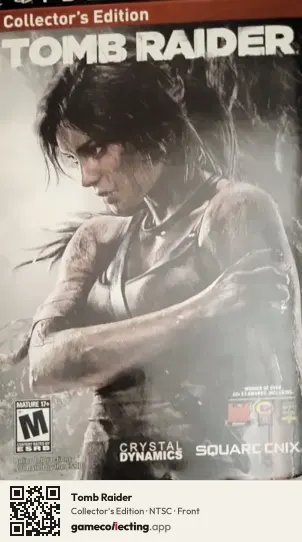 Tomb Raider PlayStation 3, NTSC box front