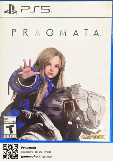 Pragmata PlayStation 5, NTSC box front