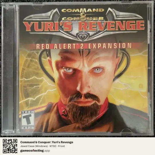Command & Conquer: Yuri's Revenge Computer, NTSC box front