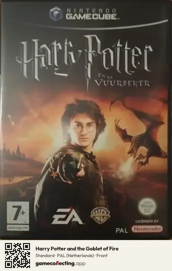 Harry Potter and the Goblet of Fire Nintendo GameCube, Netherlands box front
