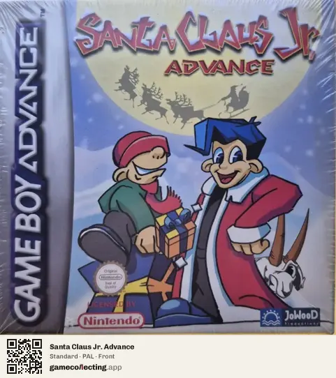 Santa Claus Jr. Advance Game Boy Advance, PAL box front