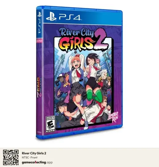 River City Girls 2 PlayStation 4, NTSC box front
