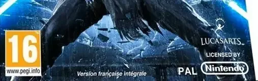Star Wars: The Force Unleashed II, the PEGI square on its front
