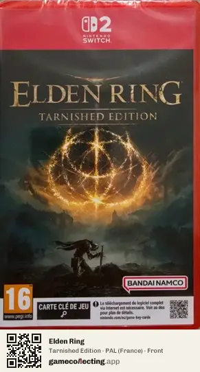 Elden Ring Nintendo Switch 2, France box front