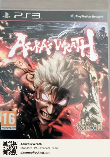 Asura's Wrath PlayStation 3, France box front