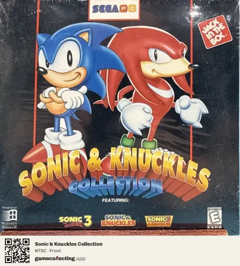 Sonic & Knuckles Collection Computer, NTSC box front
