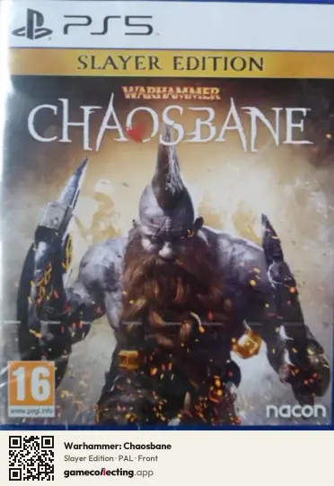 Warhammer: Chaosbane PlayStation 5, PAL box front