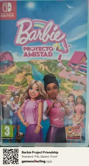 Barbie Project Friendship Nintendo Switch, Spain box front