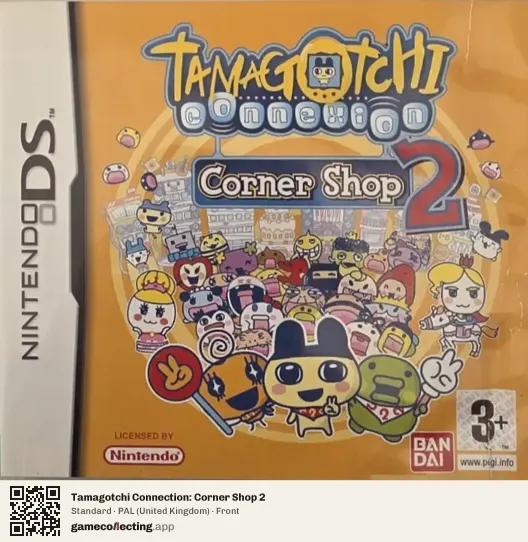 Tamagotchi Connection: Corner Shop 2 Nintendo DS, United Kingdom box front