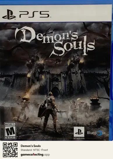 Demon's Souls PlayStation 5, NTSC box front