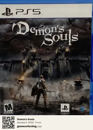 Demon's Souls PlayStation 5, NTSC box front