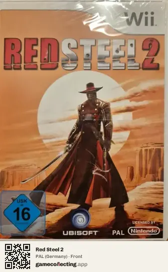 Red Steel 2 Nintendo Wii, Germany box front