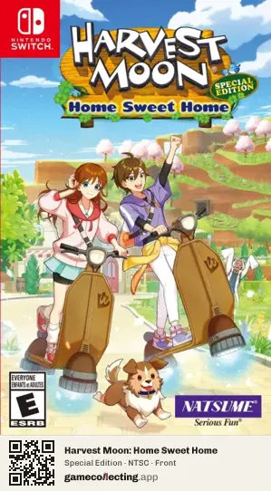 Harvest Moon: Home Sweet Home Nintendo Switch, NTSC box front
