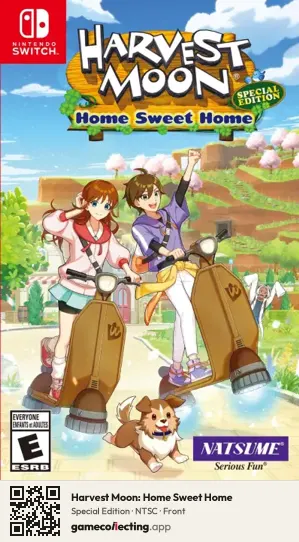 Harvest Moon: Home Sweet Home Nintendo Switch, NTSC box front