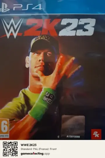 WWE 2K23 PlayStation 4, France box front