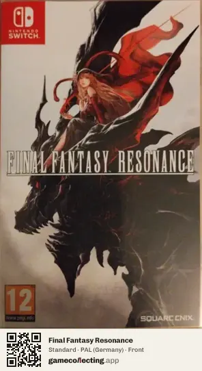 Final Fantasy Resonance Nintendo Switch, Germany box front