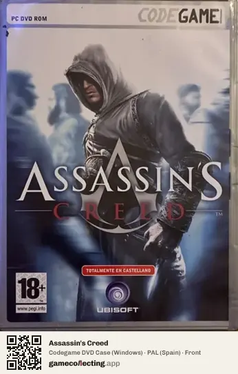 Assassin's Creed Computer, Spain box front