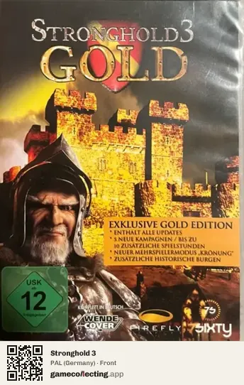Stronghold 3 Computer, Germany box front
