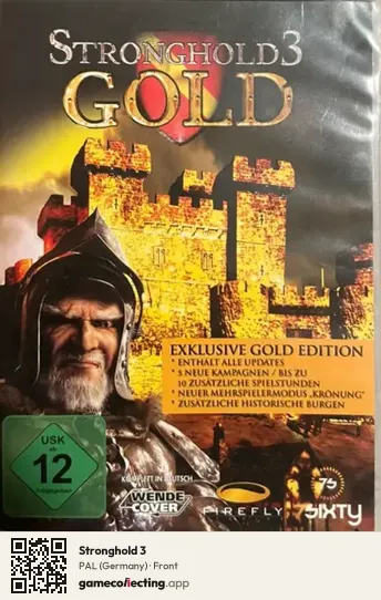 Stronghold 3 Computer, Germany box front