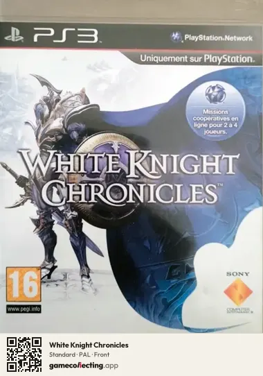 White Knight Chronicles PlayStation 3, PAL box front