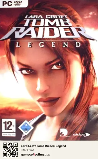 Lara Croft Tomb Raider: Legend Computer, PAL box front
