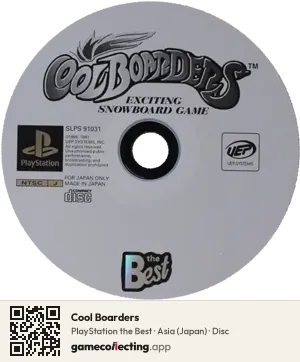 Cool Boarders PlayStation, Asia disc