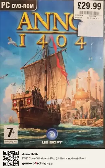 Anno 1404 Computer, United Kingdom box front