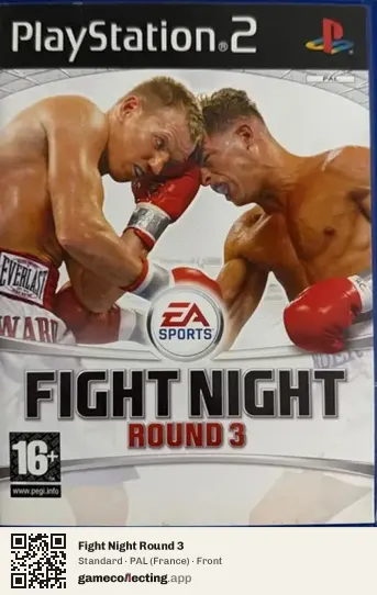 Fight Night Round 3 PlayStation 2, France box front