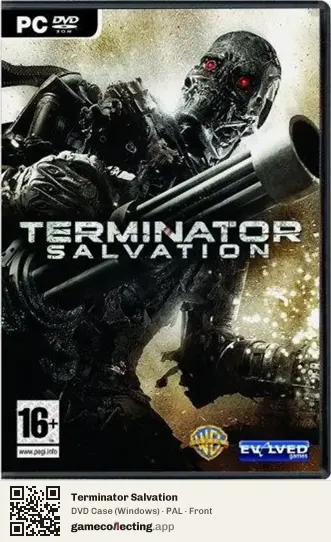 Terminator Salvation Computer, PAL box front