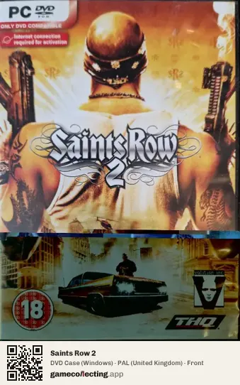 Saints Row 2 Computer, United Kingdom box front