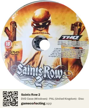 Saints Row 2 Computer, PAL disc