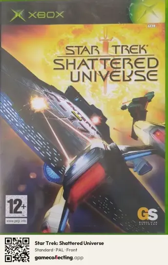 Star Trek: Shattered Universe Xbox, PAL box front