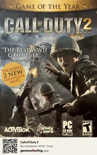 Call of Duty 2 Computer, NTSC box front